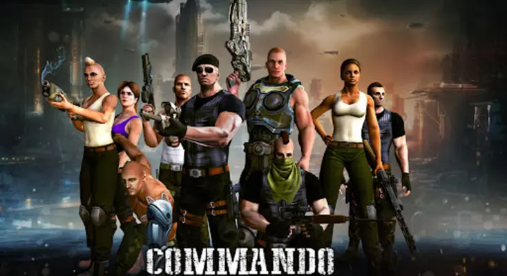 V Commando shooting android App screenshot 1